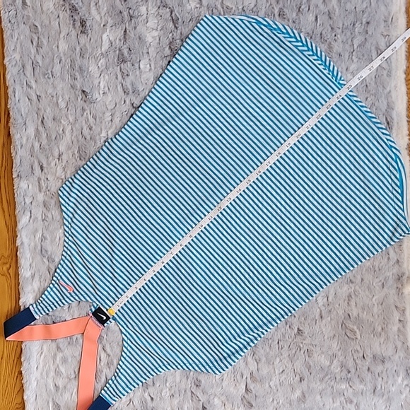 Nike Blue/White Striped Athletic Tank Top, Women's Size Large, Great Condition - Picture 3 of 5